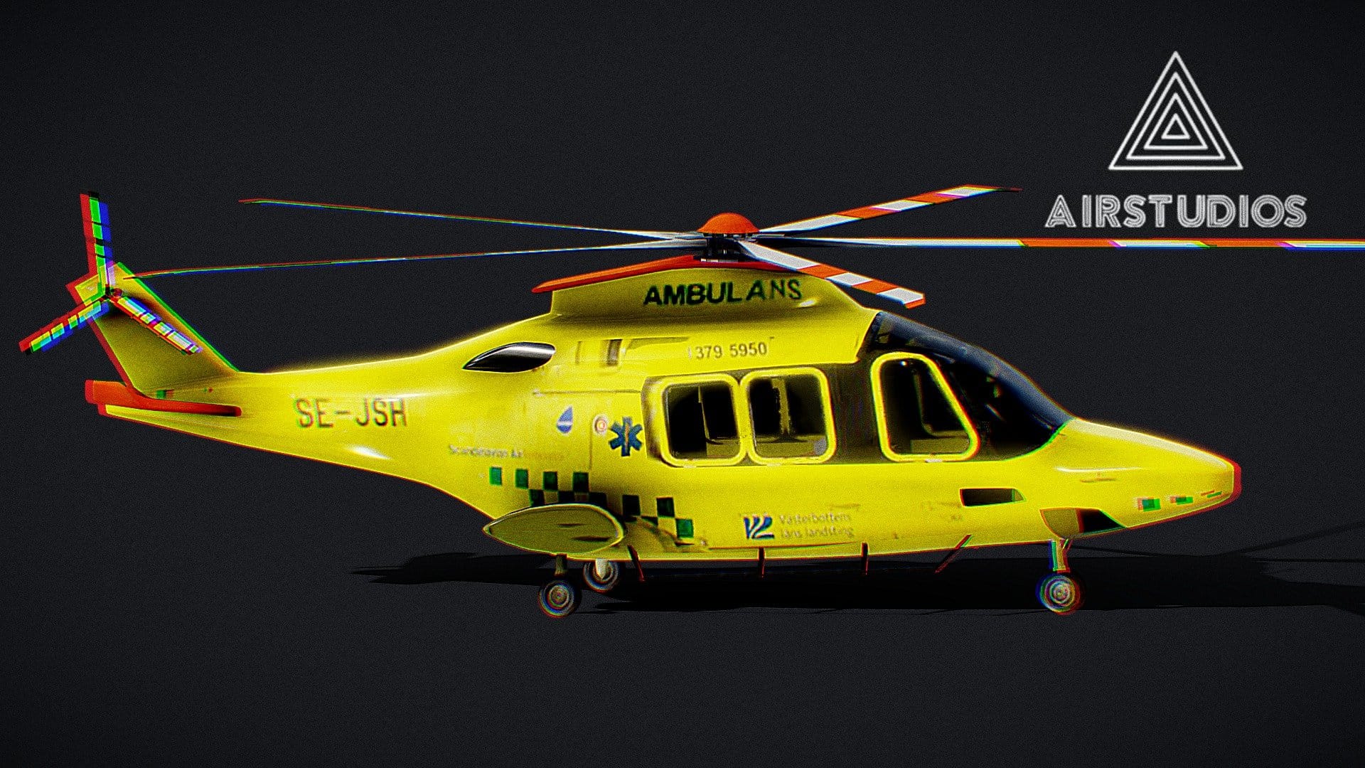 Ambulance Helicopter (Leonardo aw169)