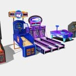 arcade machines 3d model
