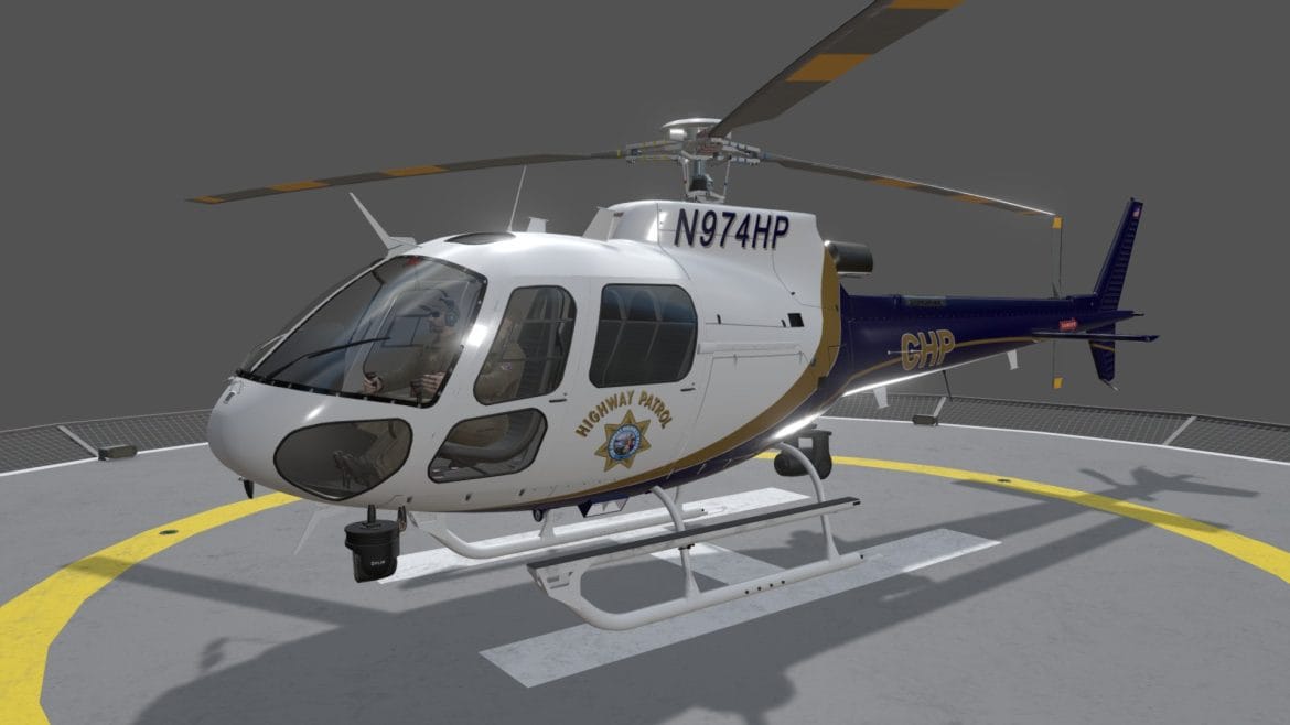 as 350 anaheim police static 3d model