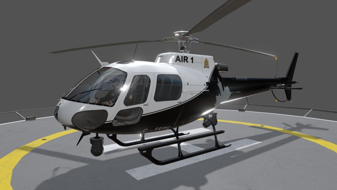 as 350 edmonton police service animated 3d model