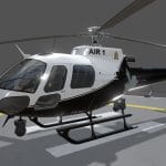 AS-350 Edmonton Police Service Animated