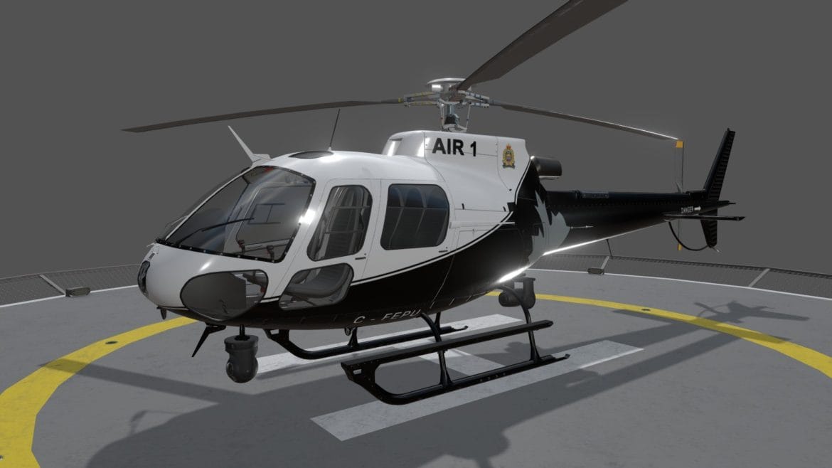 as 350 edmonton police service static 3d model