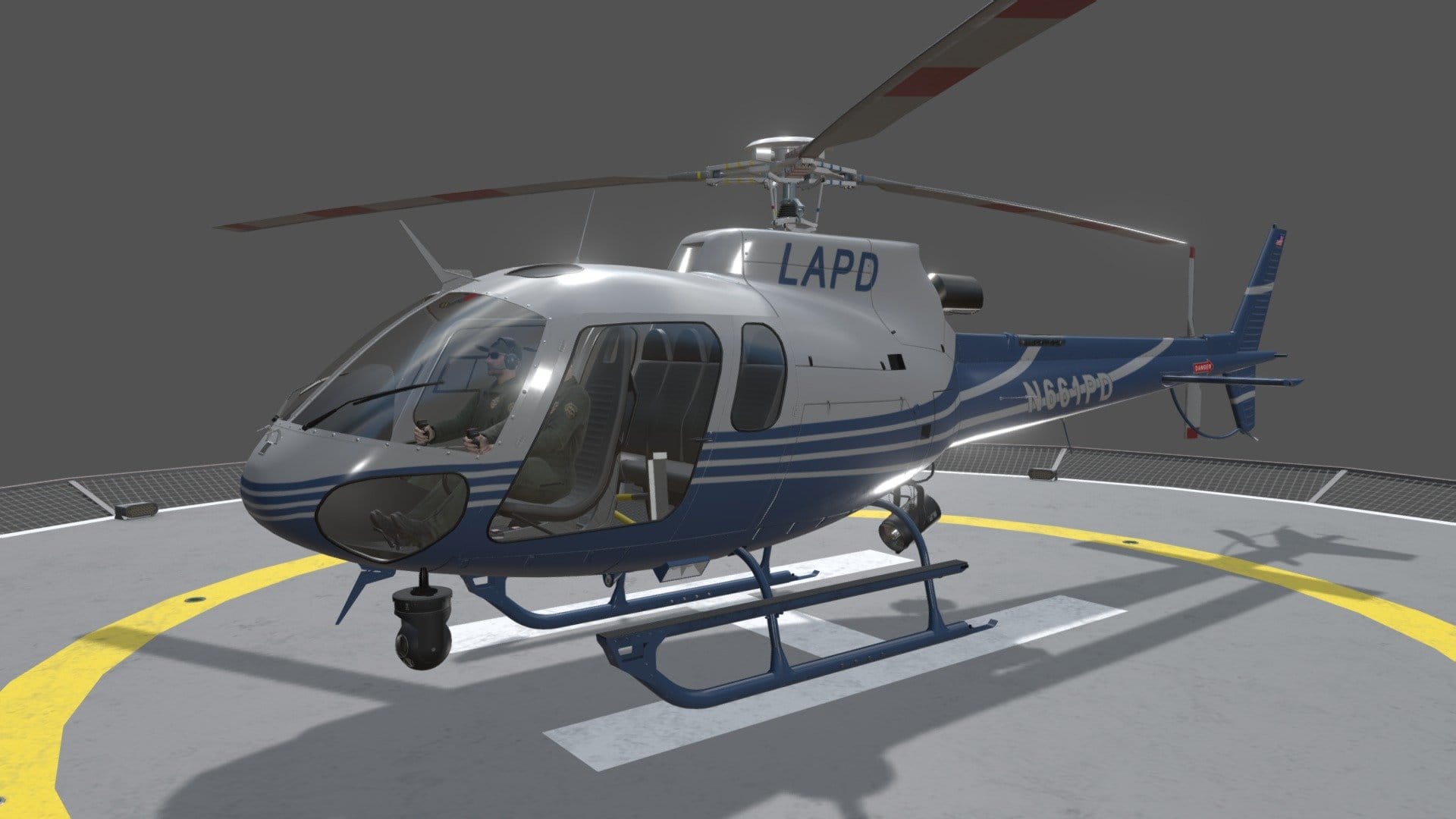 AS-350 LAPD 2 Animated