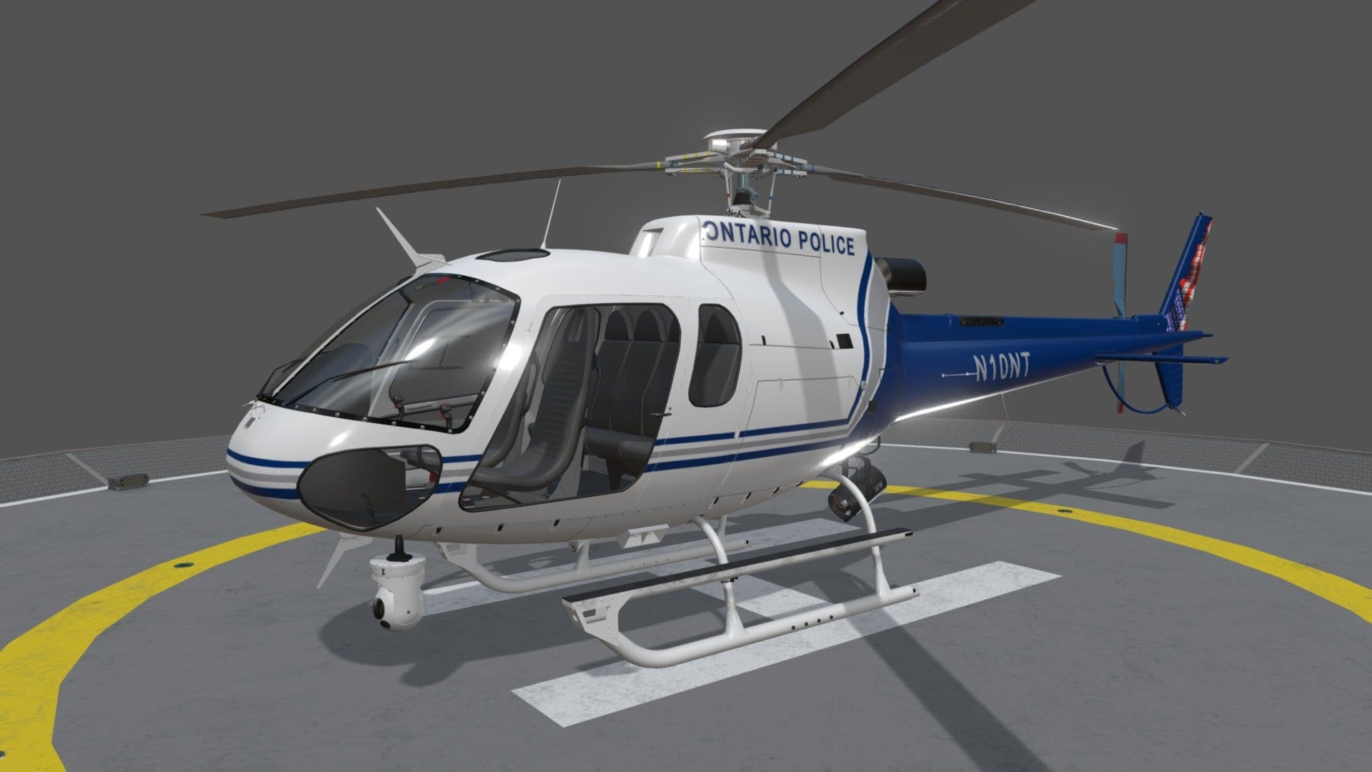 AS-350 Ontario Police Static