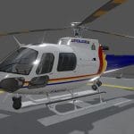 AS-350 Royal Canadian Mounted Police Static