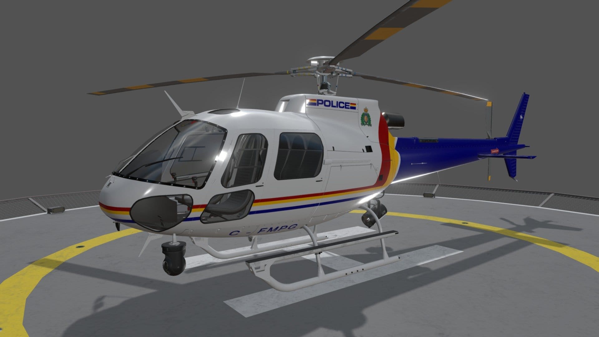 AS-350 Royal Canadian Mounted Police Static