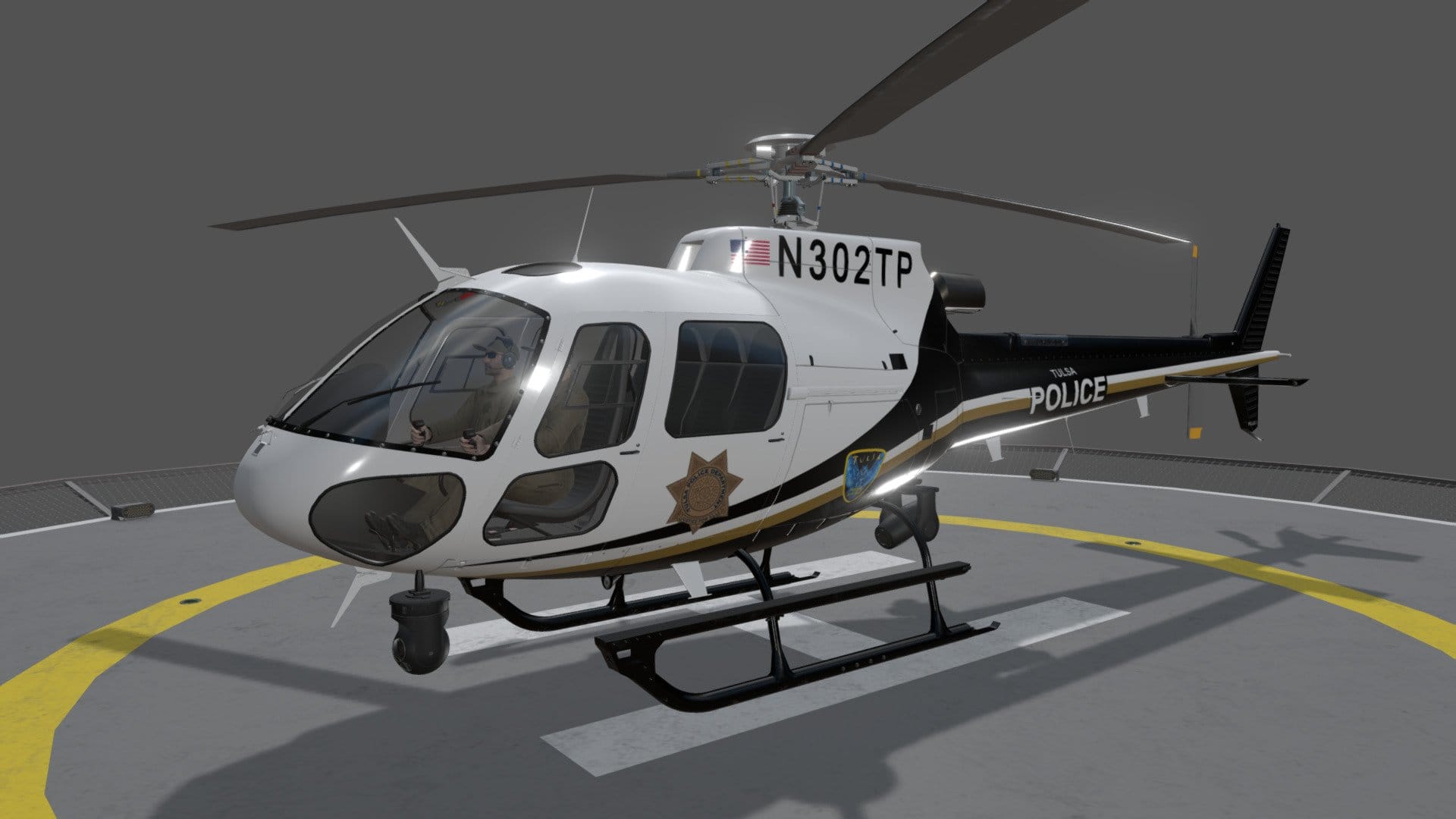 AS-350 San Jose Police Department Static