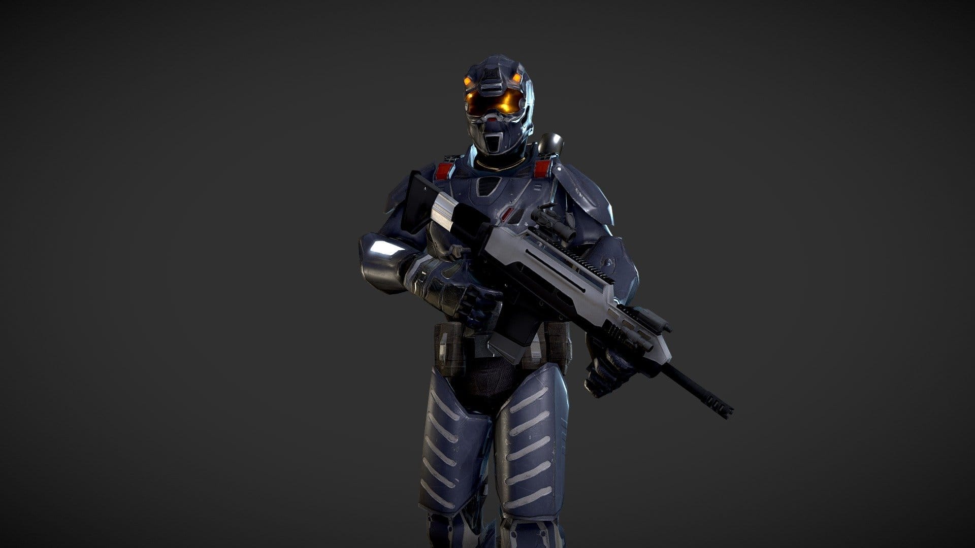 Assault Class Idle Animation