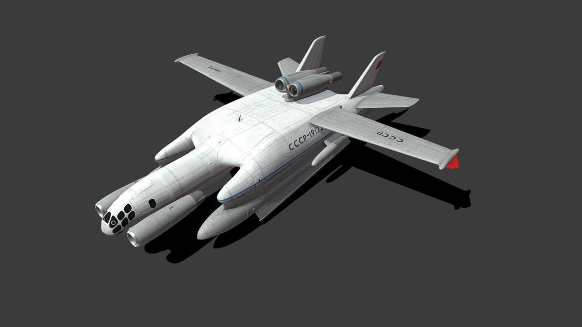 bartini beriev vva 14 m1p 3d model