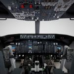 (Boeing 737) Airplane Cockpit