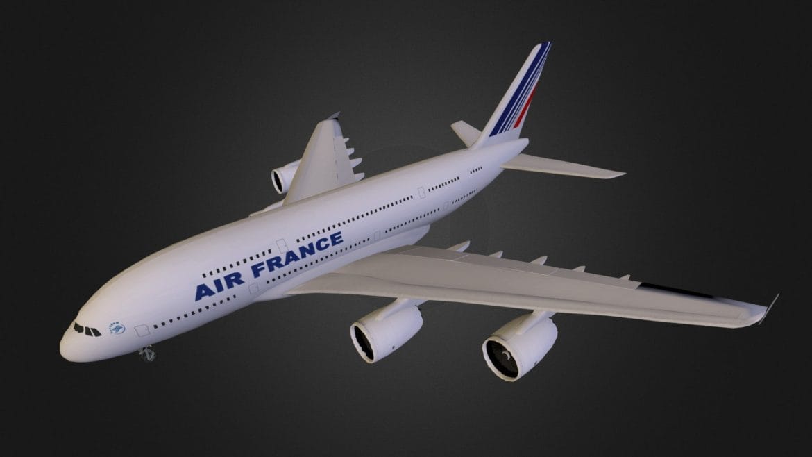 boeing 747 3d model