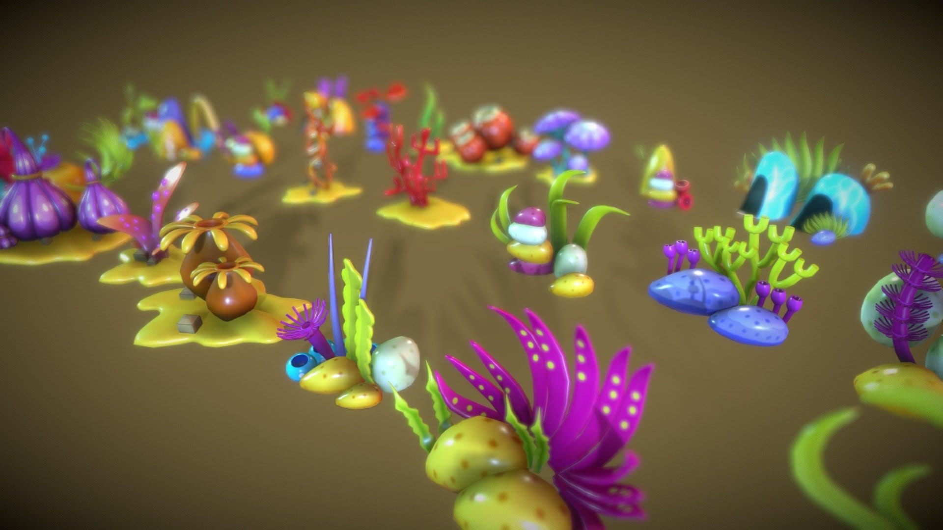 Cartoon Seaweed