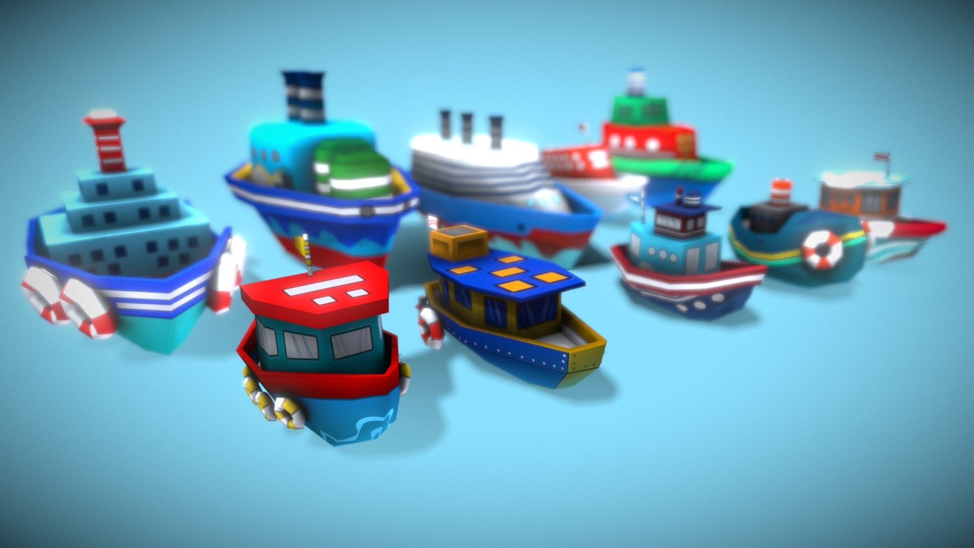 Cartoon Ship Pack