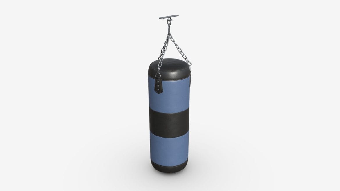 ceiling boxing punch bag 3d model