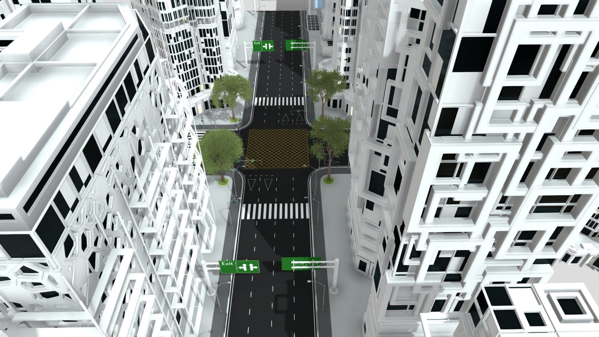 City Intersection 102