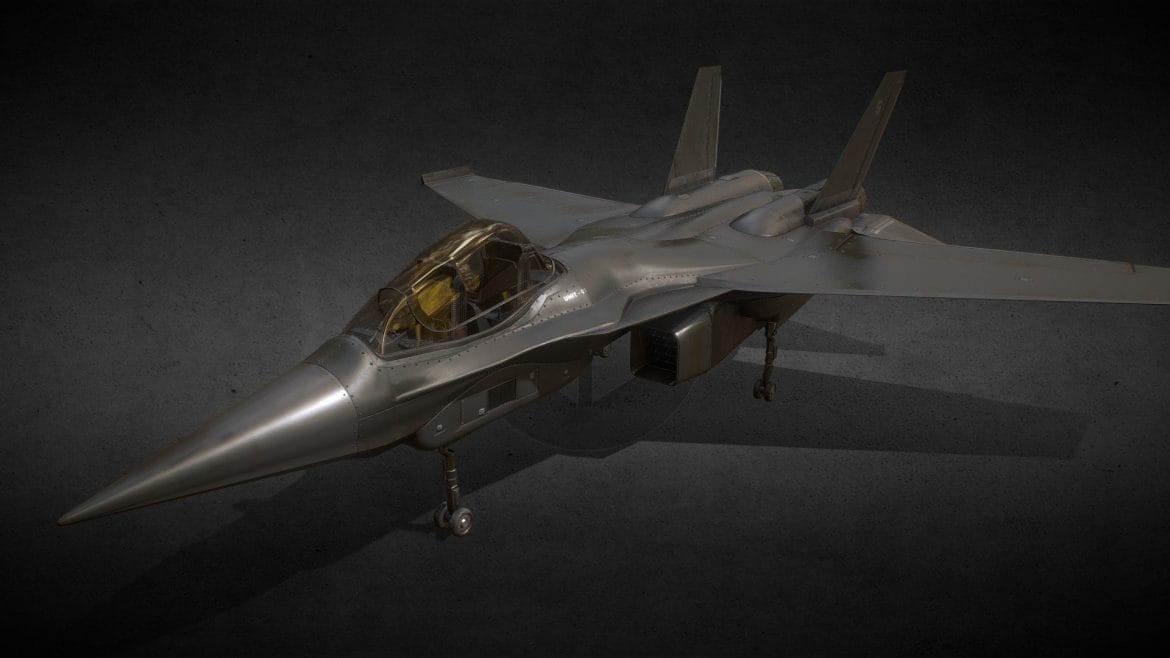 combat fighter avalanche x05 3d model