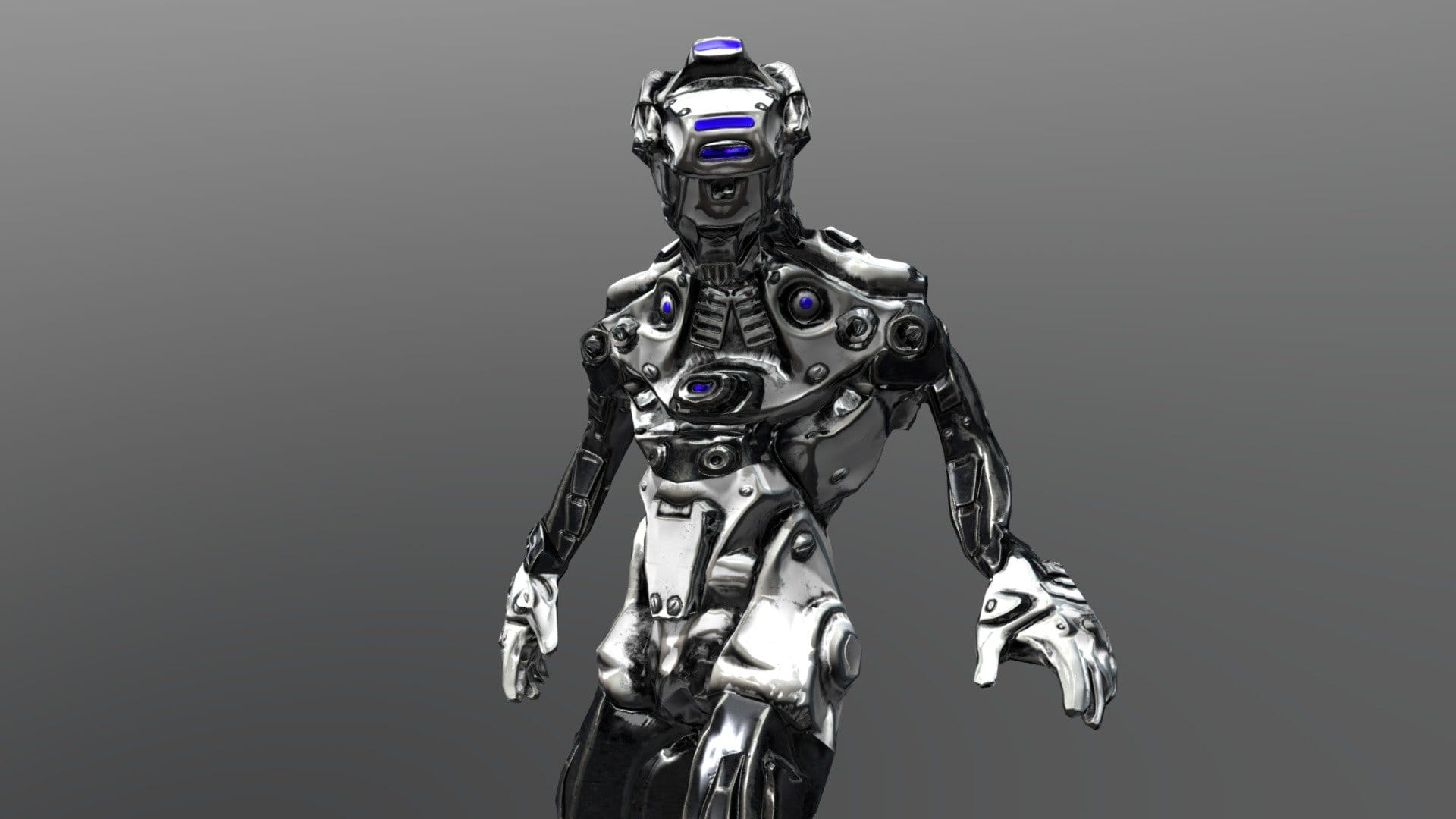 Cyber Soldier Animation