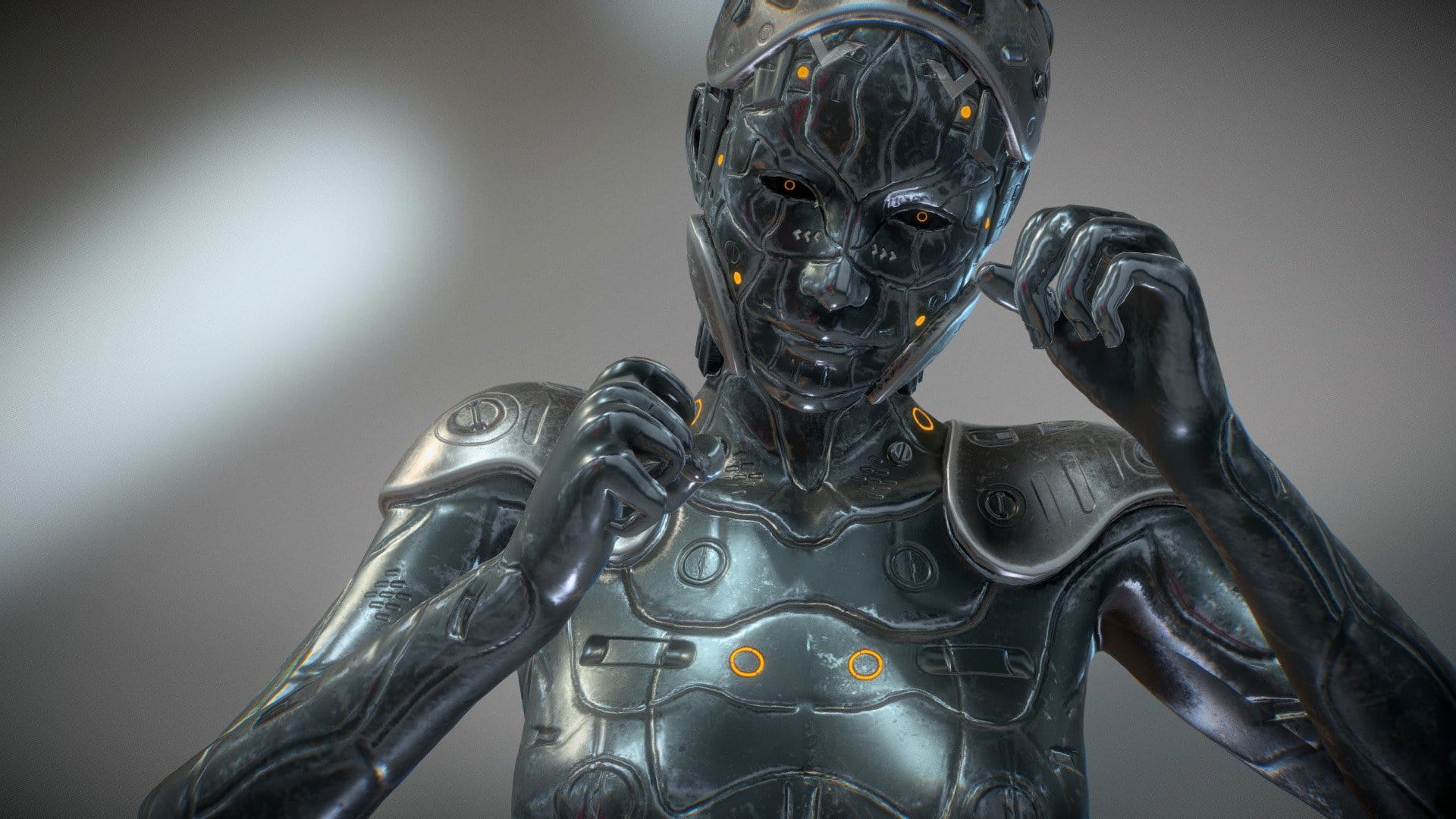 CYBER WOMAN BY OSCAR CREATIVO