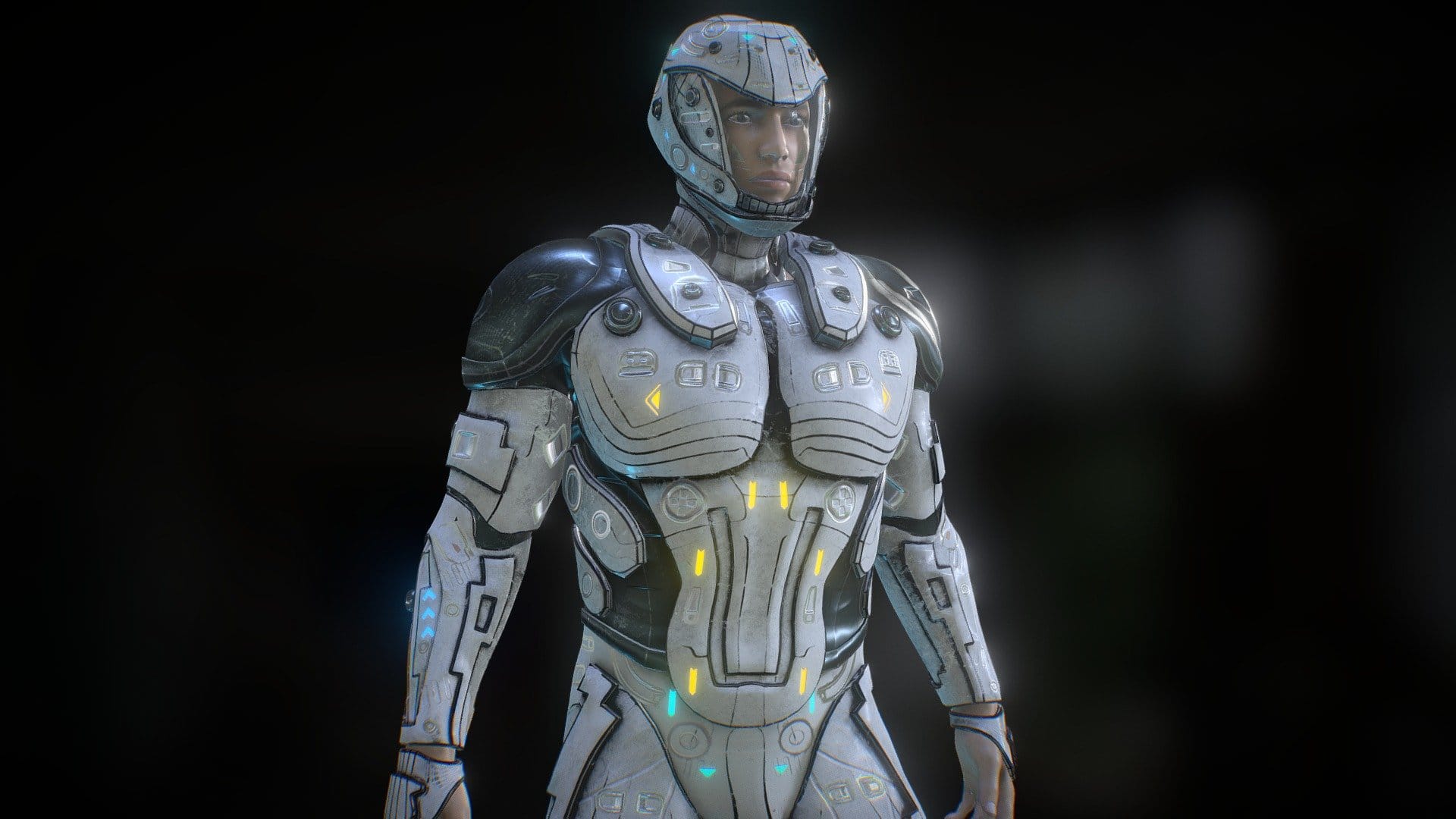 CYBER X76 Soldier BY OSCAR CREATIVO MODEL