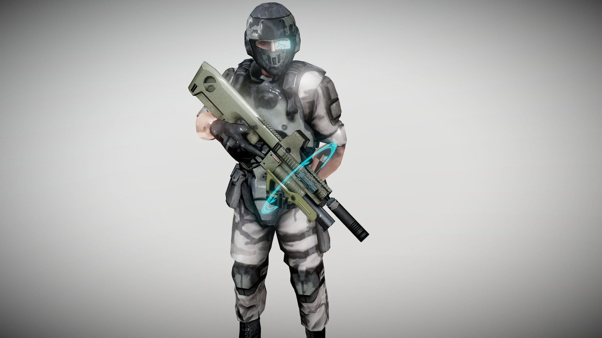 Elite Soldier (A Ghost Recon clone)