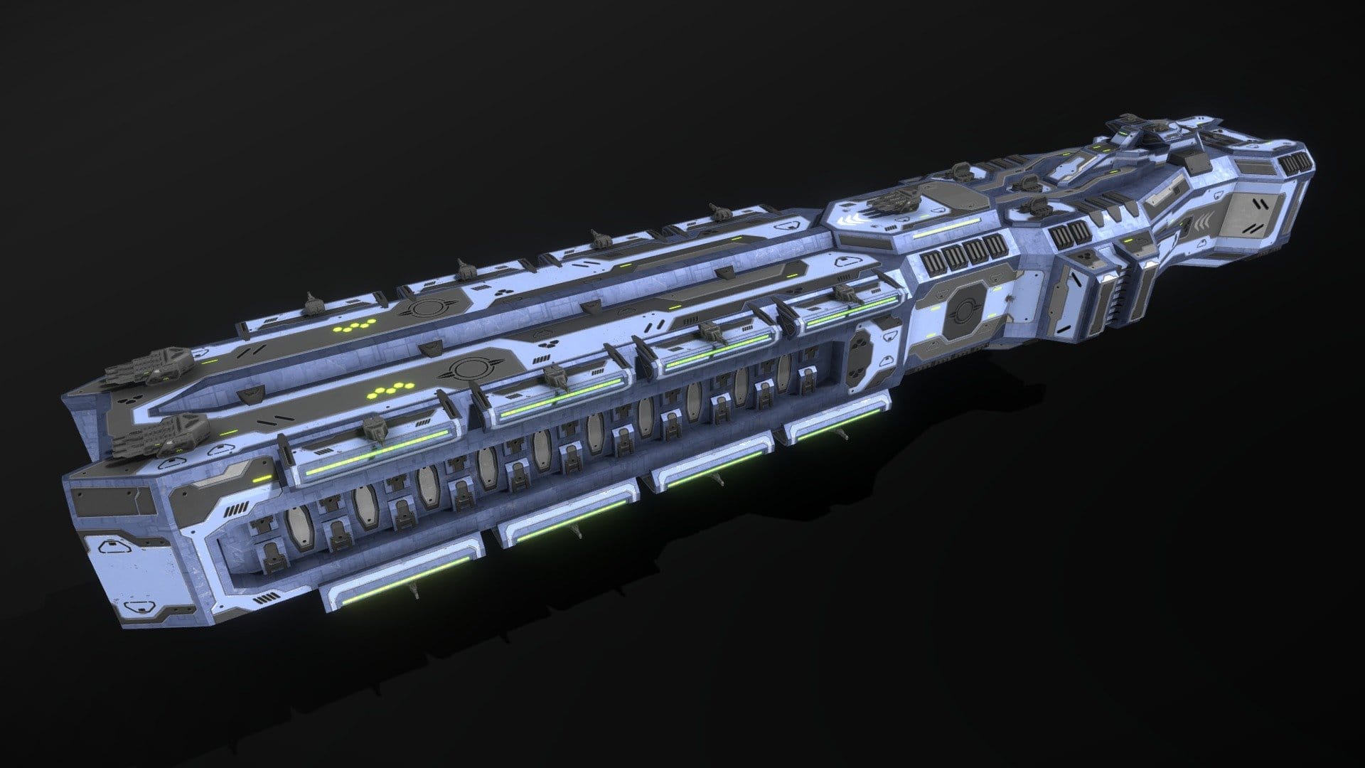Enkar Republic Battleship Horkonor