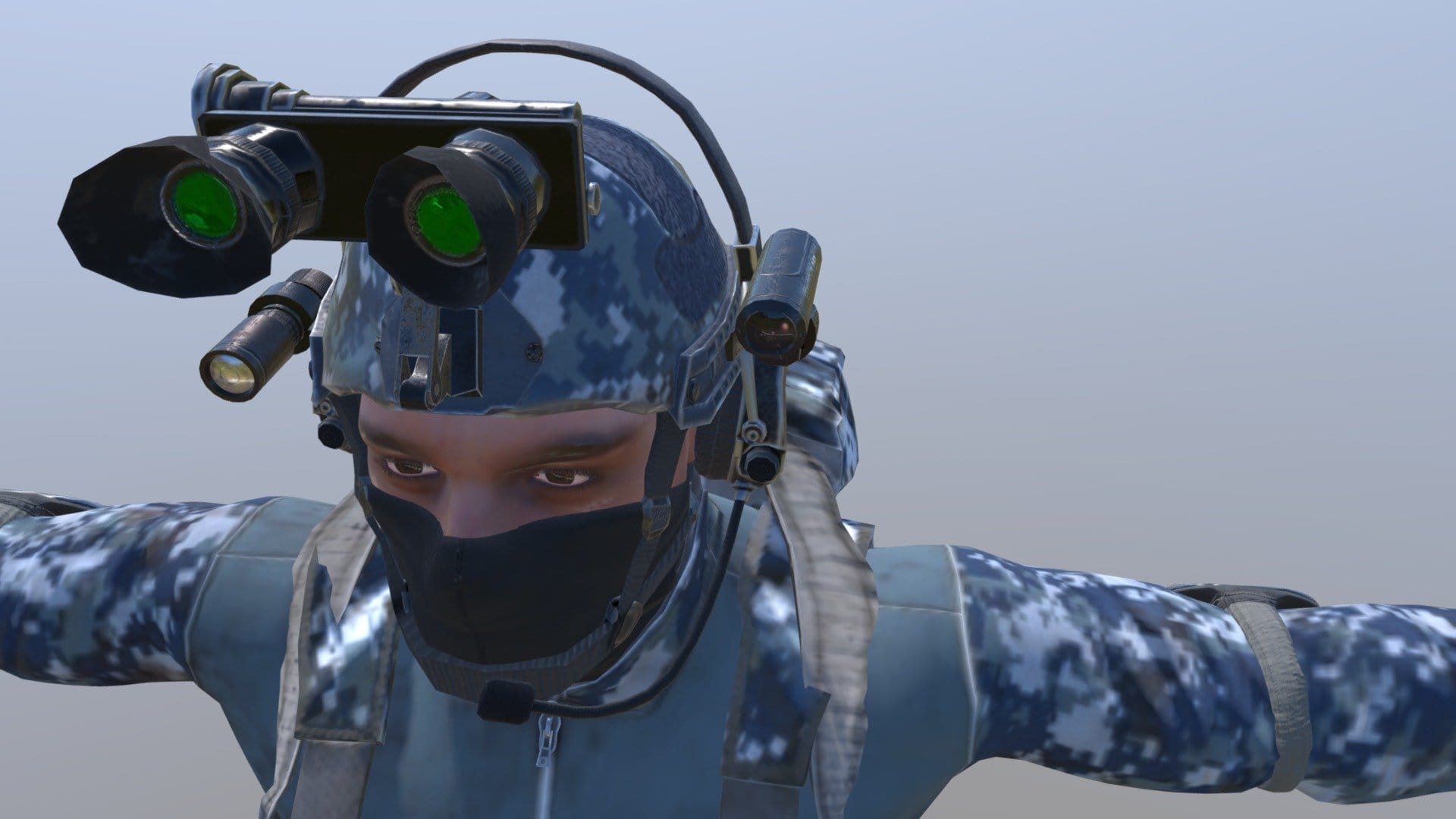Equip Army Guy
