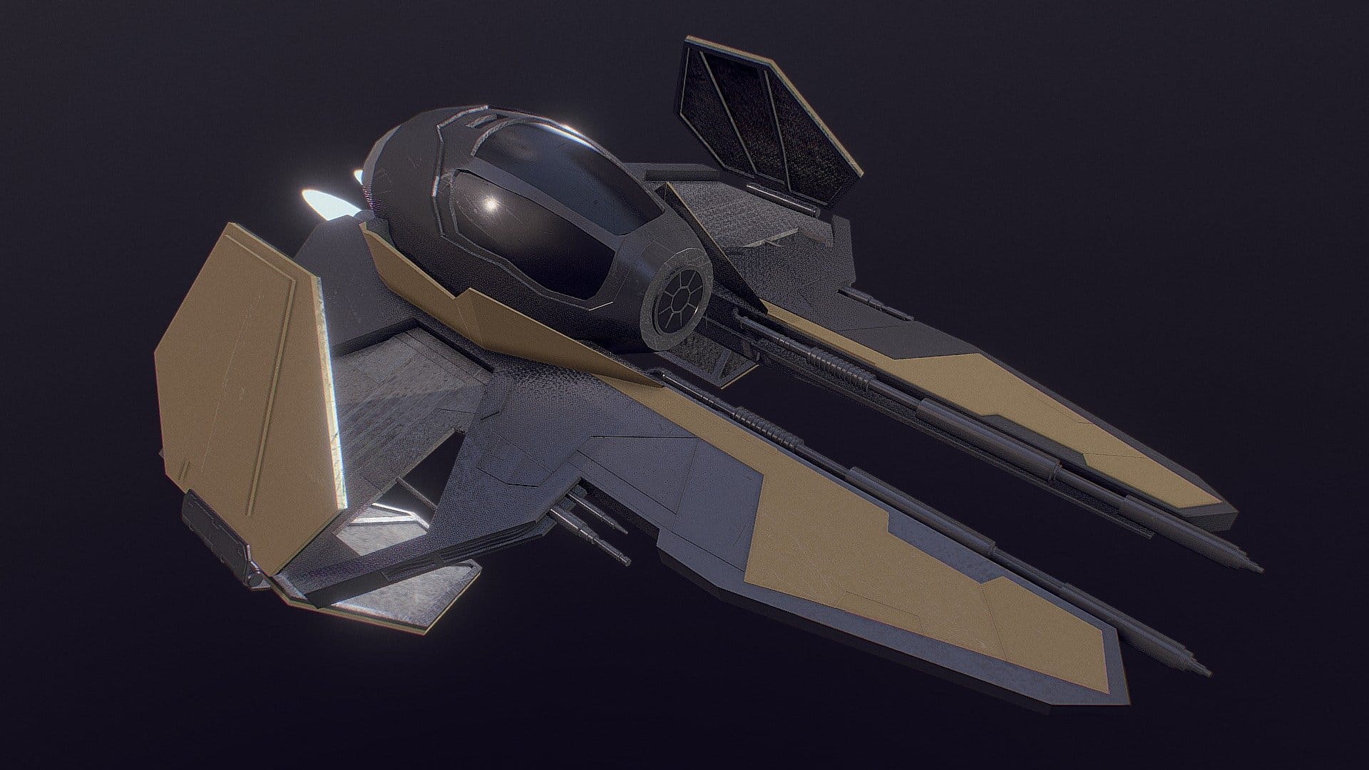ETA-2 Actis-Class Jedi Interceptor (Anakin’s)