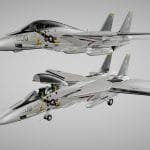 f 14a tomcat vf 84 jolly rogers 1977 3d model