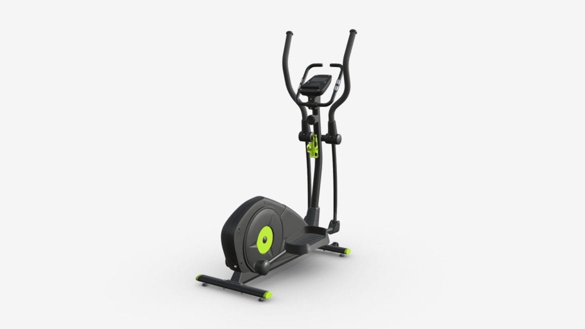 fitness elliptical cross trainer 3d model
