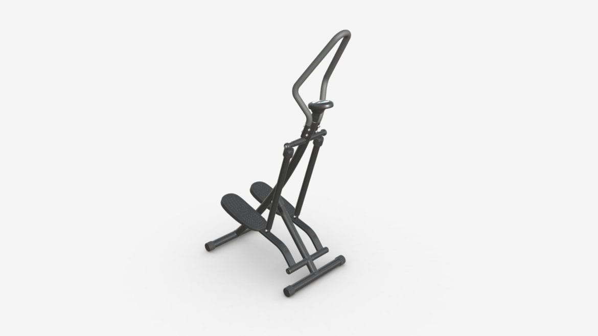 fitness step machine for exercise 3d model