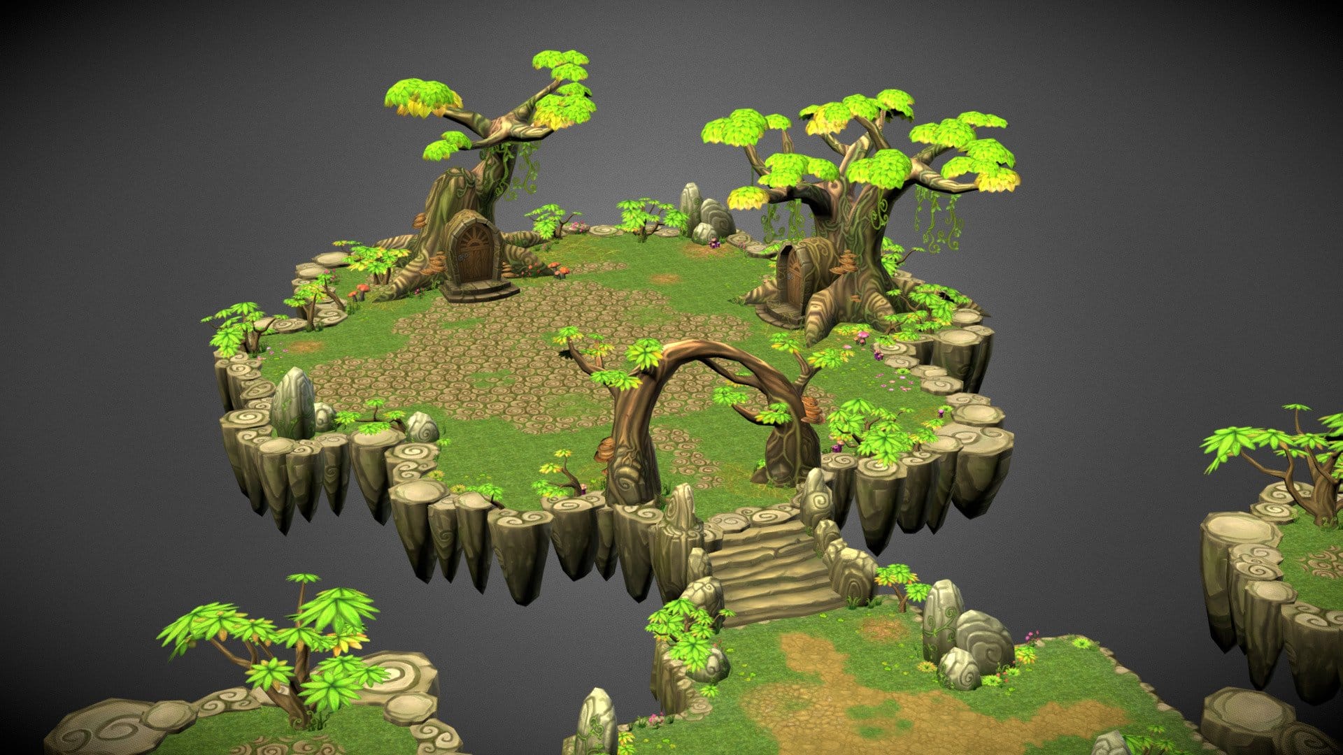 Floating Islands – Fantasy Environment Pack