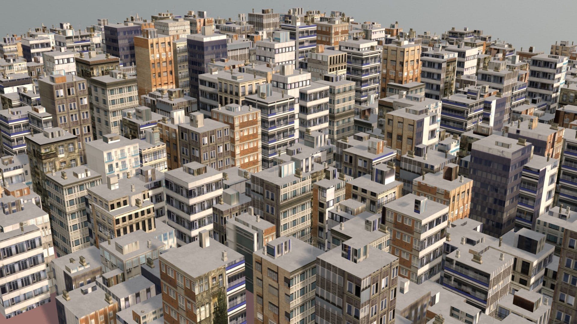 FlyHigh – Procedural City