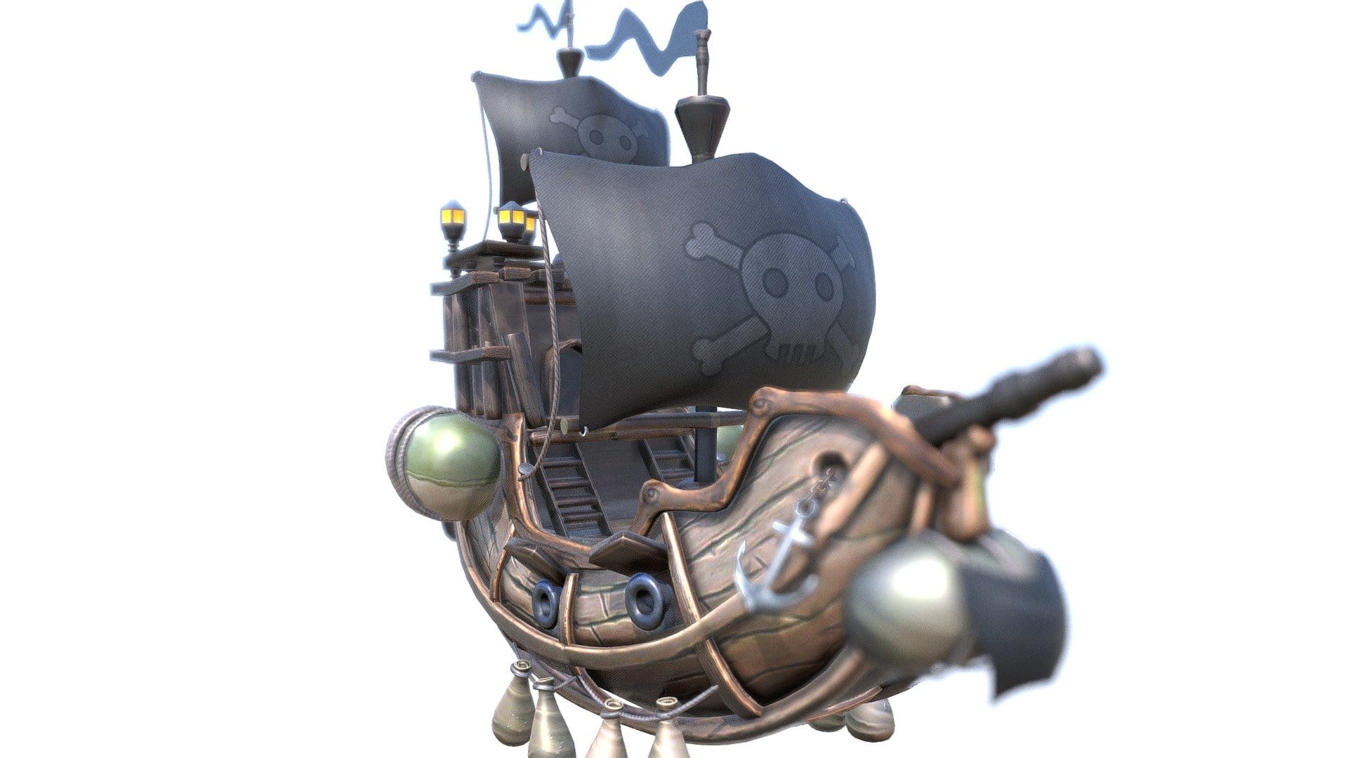 Flying Pirate Ship