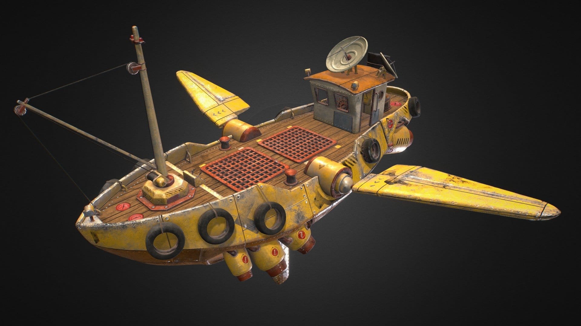 Flying ship
