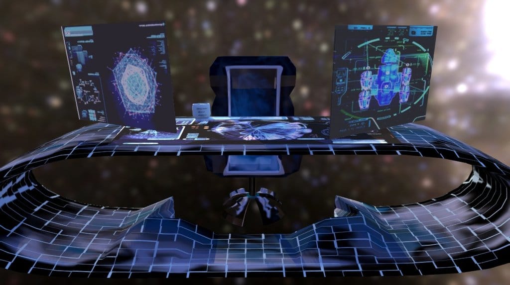 Futuristic Office Table