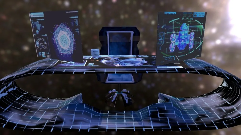 Futuristic Office Table