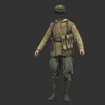 German Uniform Camo – WW2 Scanned Asset Pack
