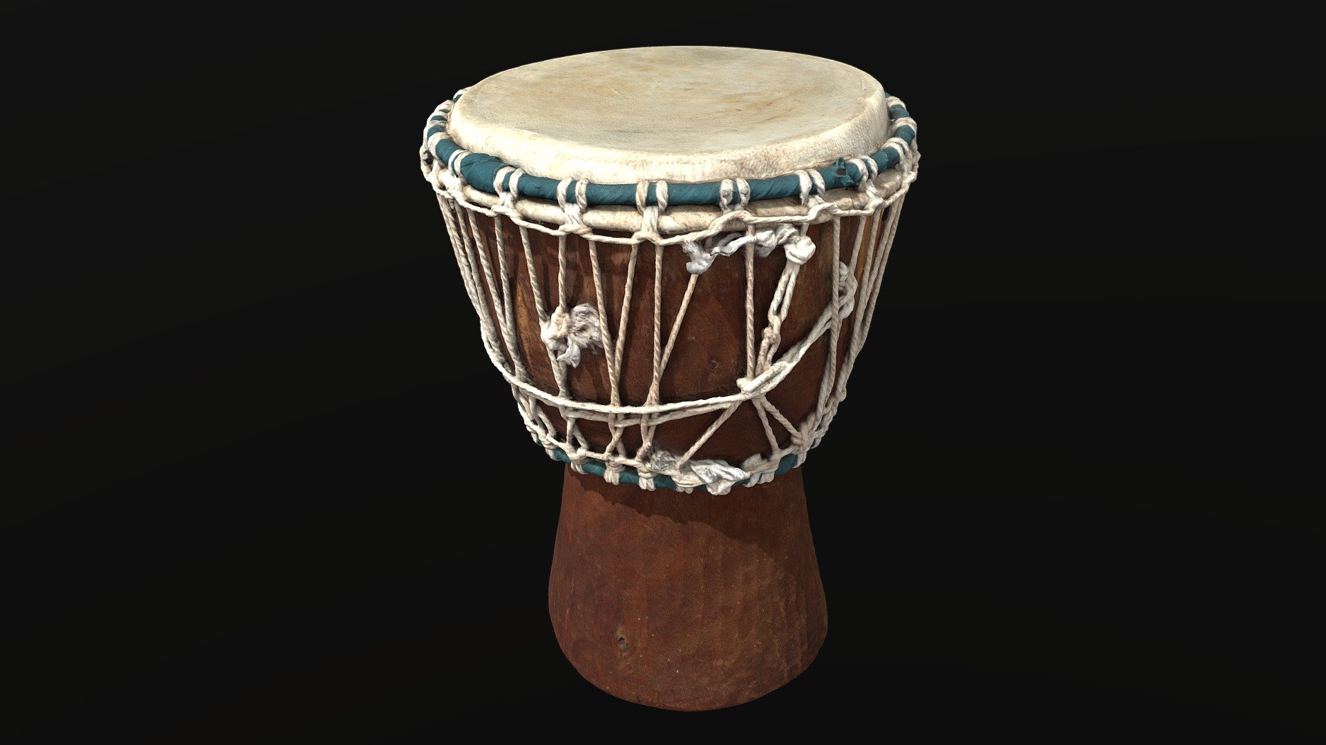 Handmade African Drum - deep3dsea