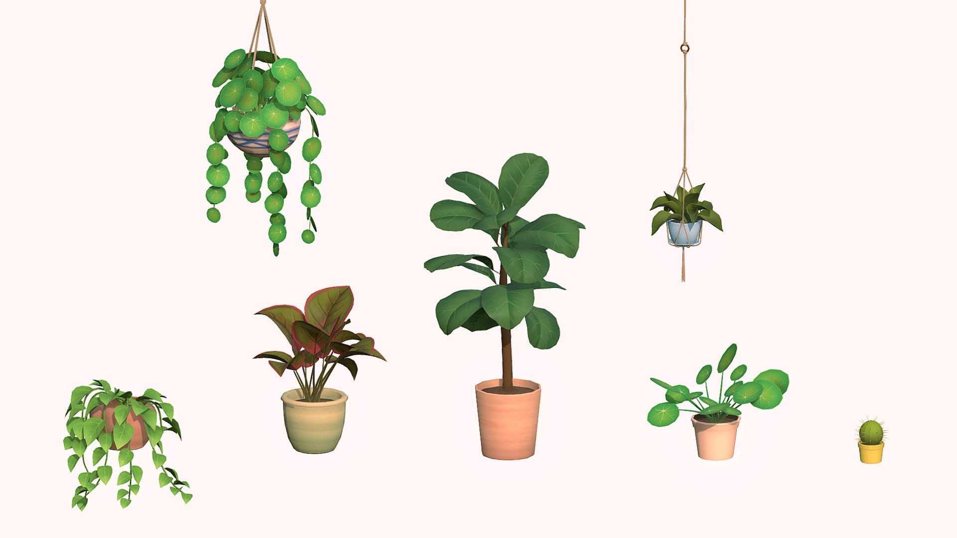 Happy Houseplant Set 01