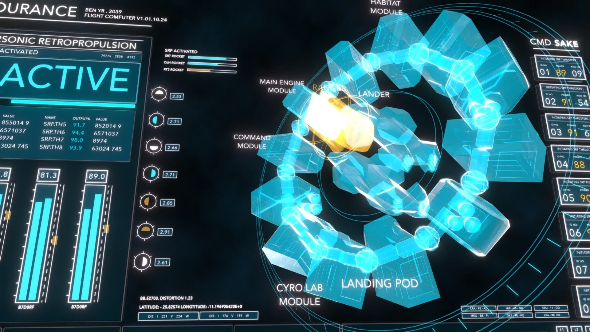 Interstellar : Endurance (with sound)