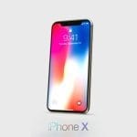 IPhone X 3d Model - Detailed Apple iPhone X 3D model showcasing its all-screen design and precise textures