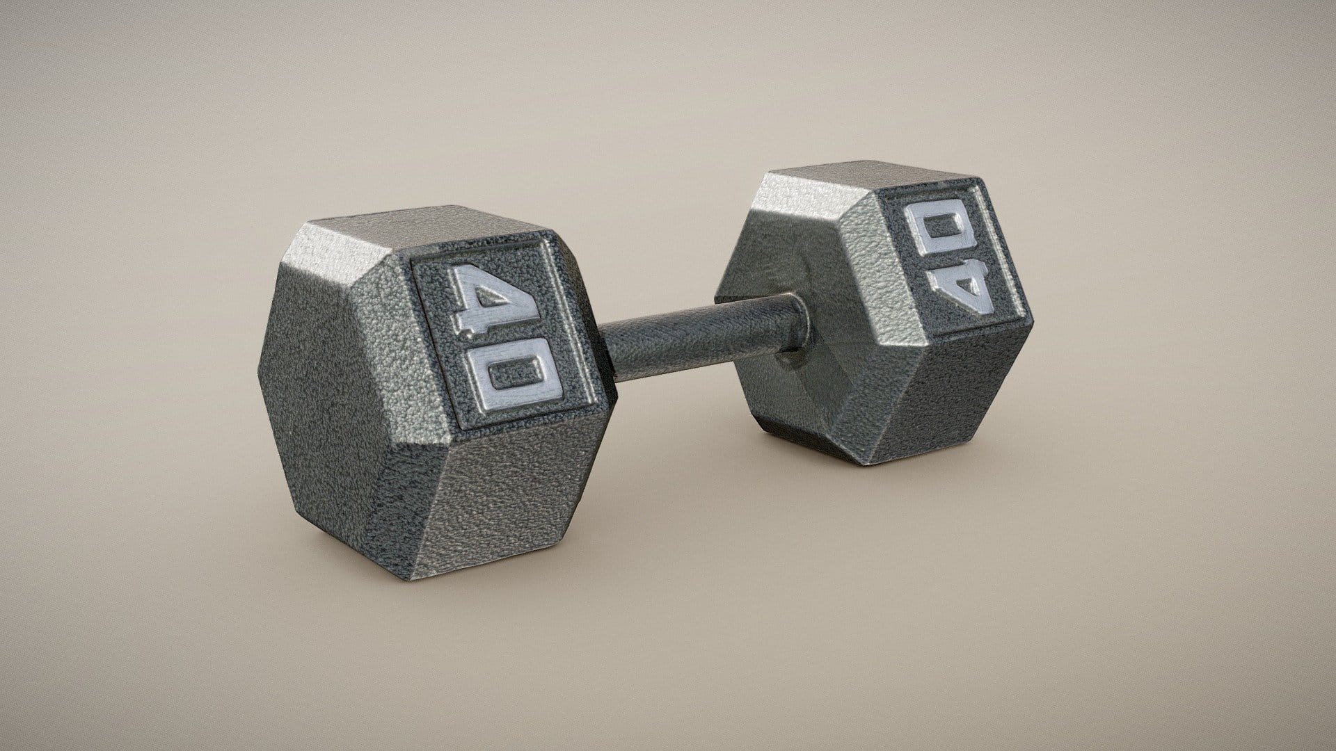 Iron Cast Dumbbell