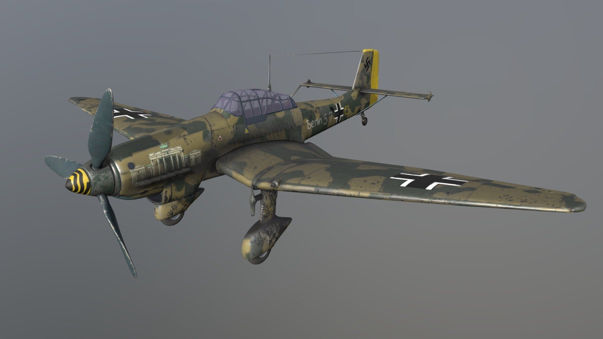 Junkers Ju 87 stuka Berlin design