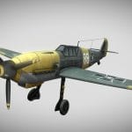 Messerschmitt Bf 109 Hand-Painted