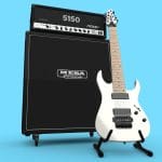 Metal Guitar Amp Stack Stage