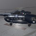 Mi-17 Mexican Police Animated