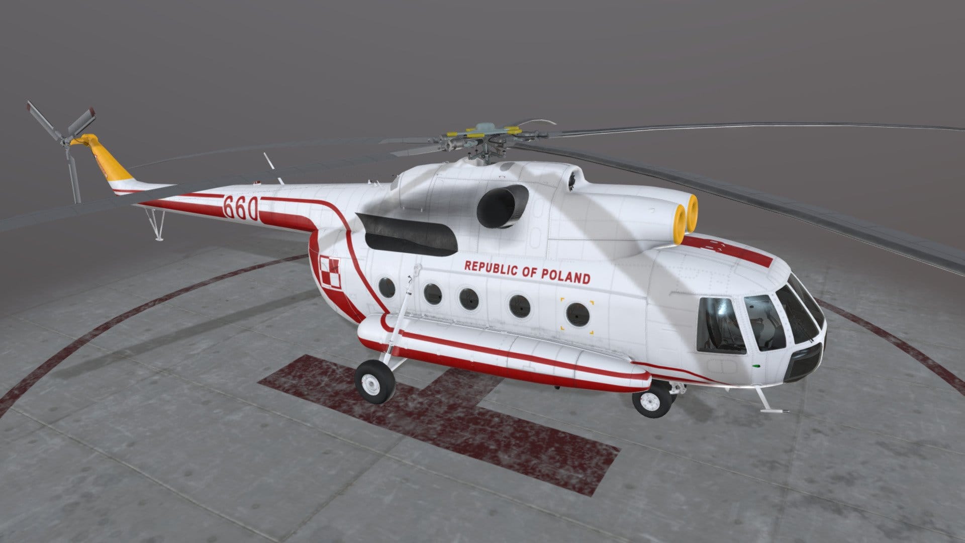 Mi-8T Poland Air Force Static