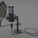 microphone 3d model