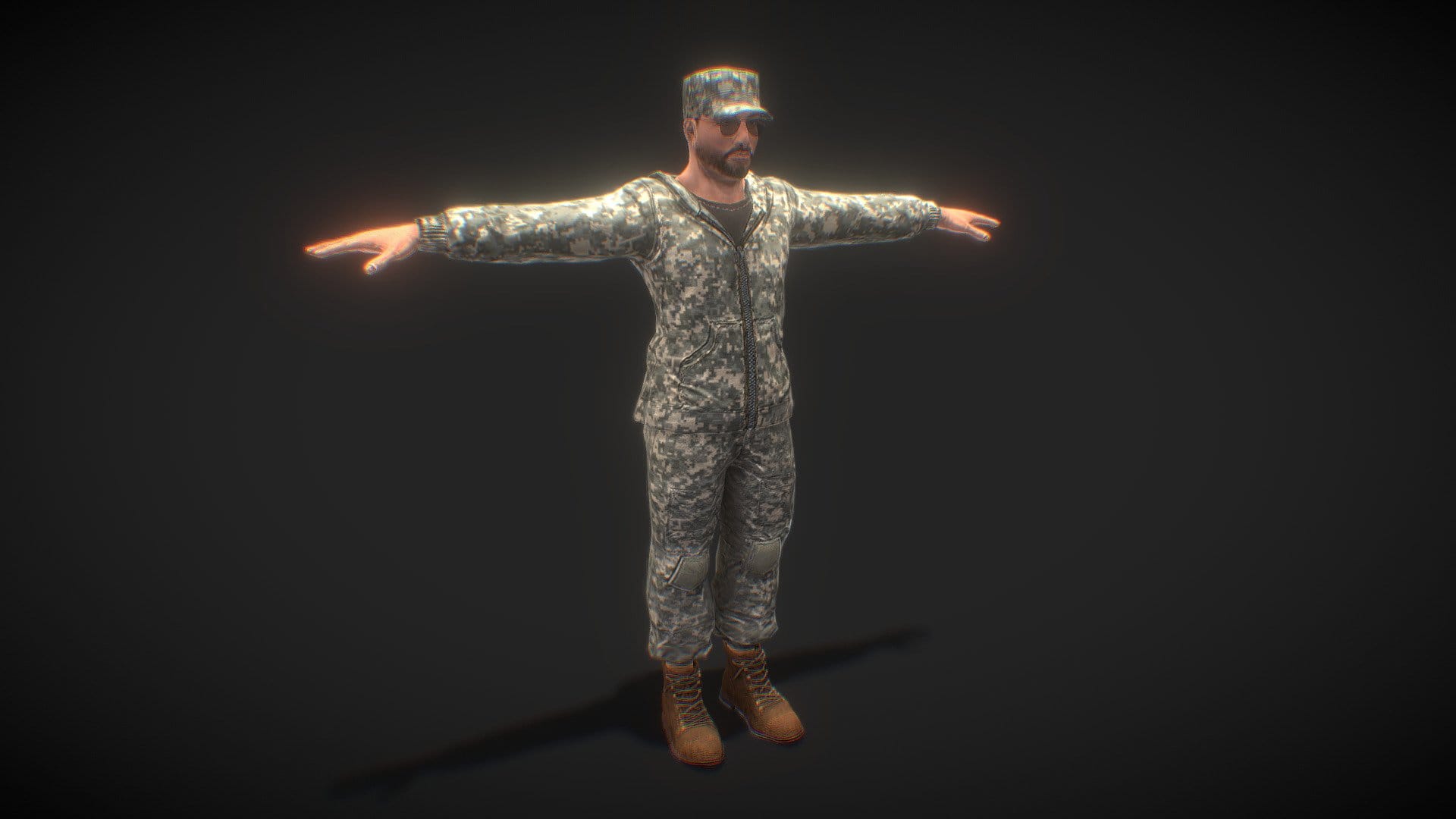 Military Man ( Rigged )