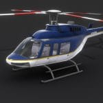my first helicopter 3d model